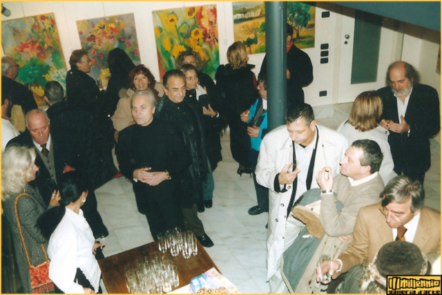 opening de giovanni flowers galleria arte terzo millennio gallery art third millennium